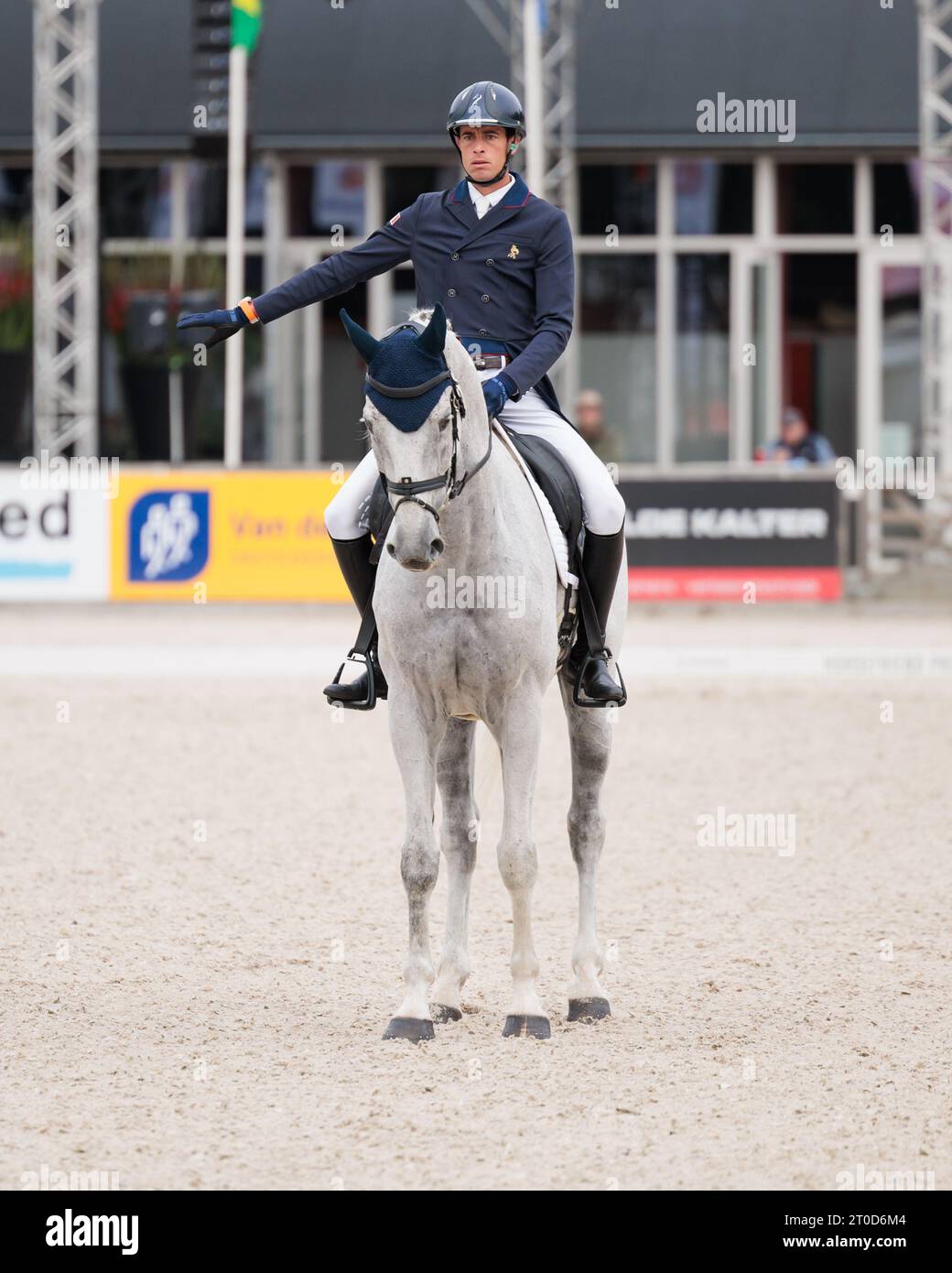 Maxime LIVIO of France with Api Du Libaire during dressage at the