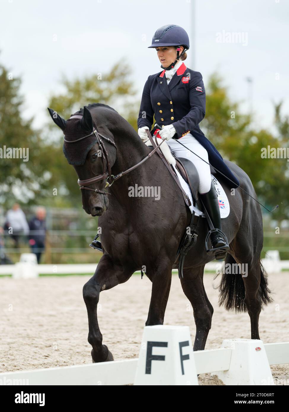 Laura COLLETT of Great Britain with Dacapo during dressage at the