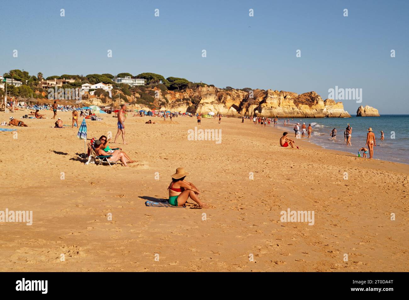 beach, Alvor, Algarve, Portugal Stock Photo