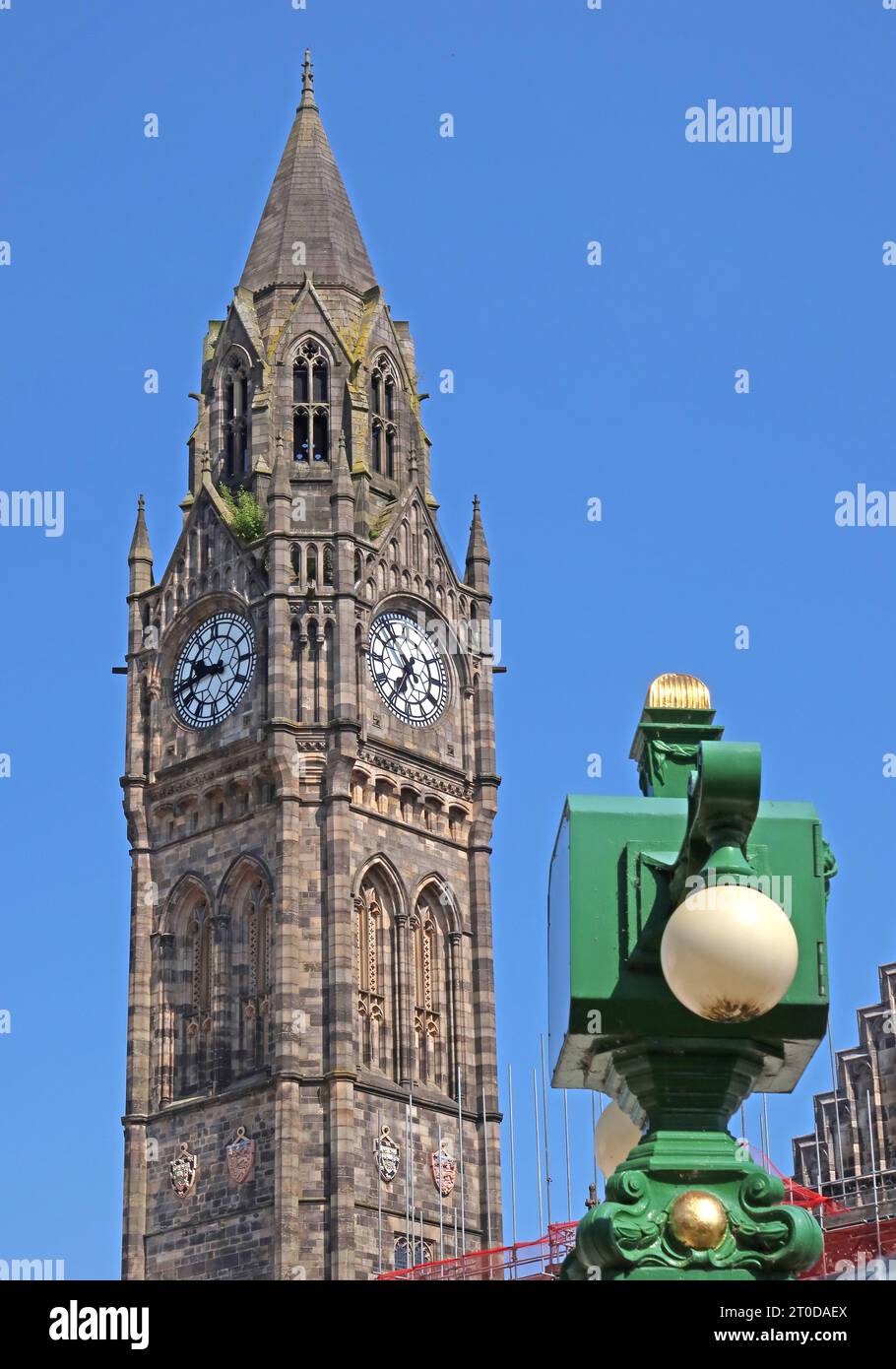 Rochdale town hall, The Esplanade, Rochdale, Greater Manchester, England, OL16 1AZ Stock Photo