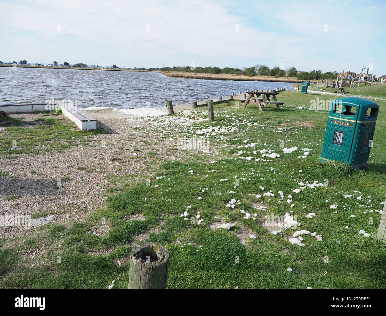 Sheerness, Kent, UK. 6th Oct, 2023. UK Weather a large quantity of
