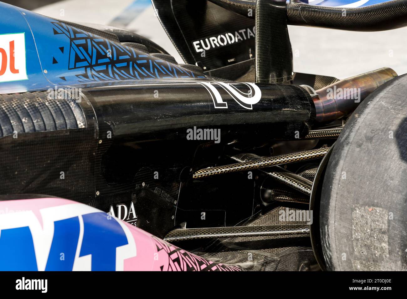 Qatar, Qatar. 06th Oct, 2023. Alpine F1 Team A523, mechanical detail ...