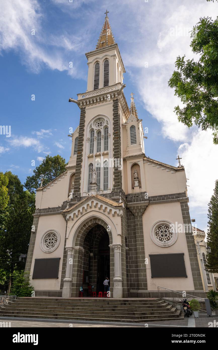 Huyen Si Catholic Church, Ho Chi Minh City, Vietnam Stock Photo