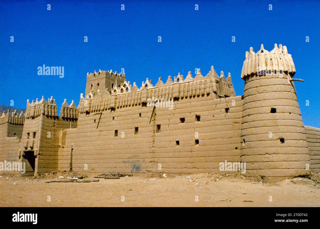 Najaran Saudi Arabia Palace of the Emirate Heritage Site Built in 1944 Stock Photo