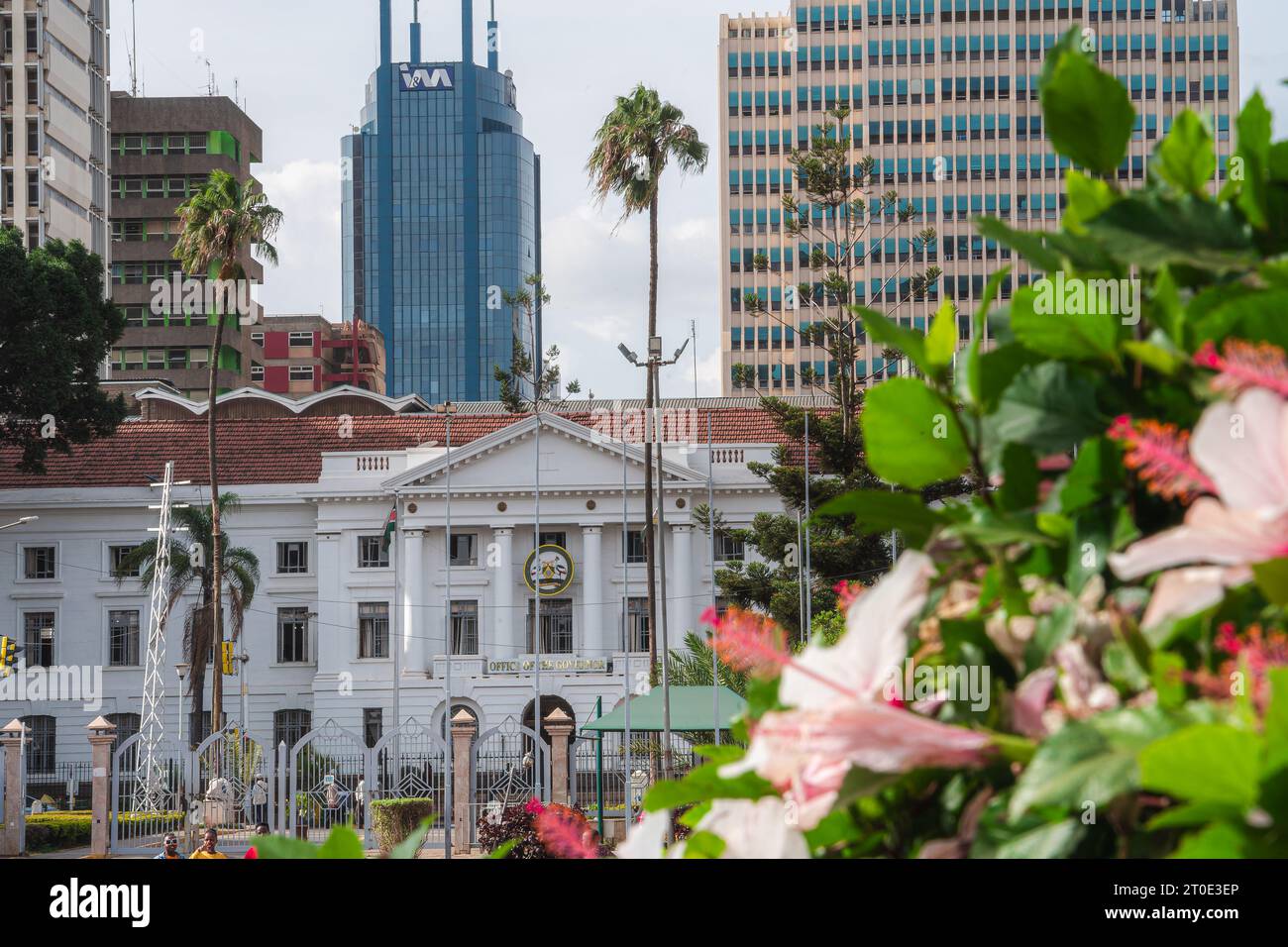 Kenya nairobi skyline downtown hi-res stock photography and images - Alamy