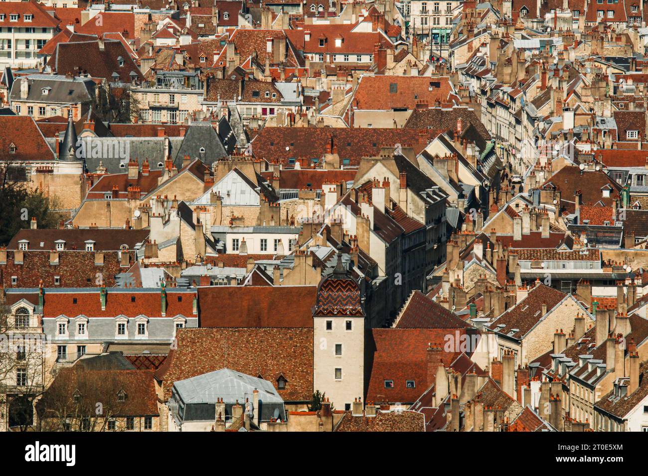 Old city of Besançon, Doubs, Bourgogne Franche-Comté, France Stock Photo