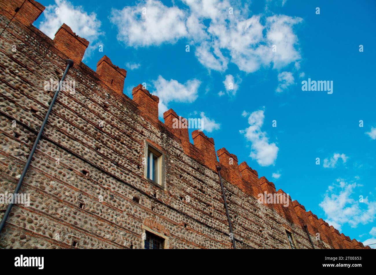 dettaglio di un muro in pietra Stock Photo Alamy