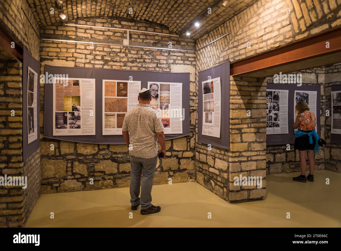 Holocaust exhibition nagy synagogue on doh ny street second largest
