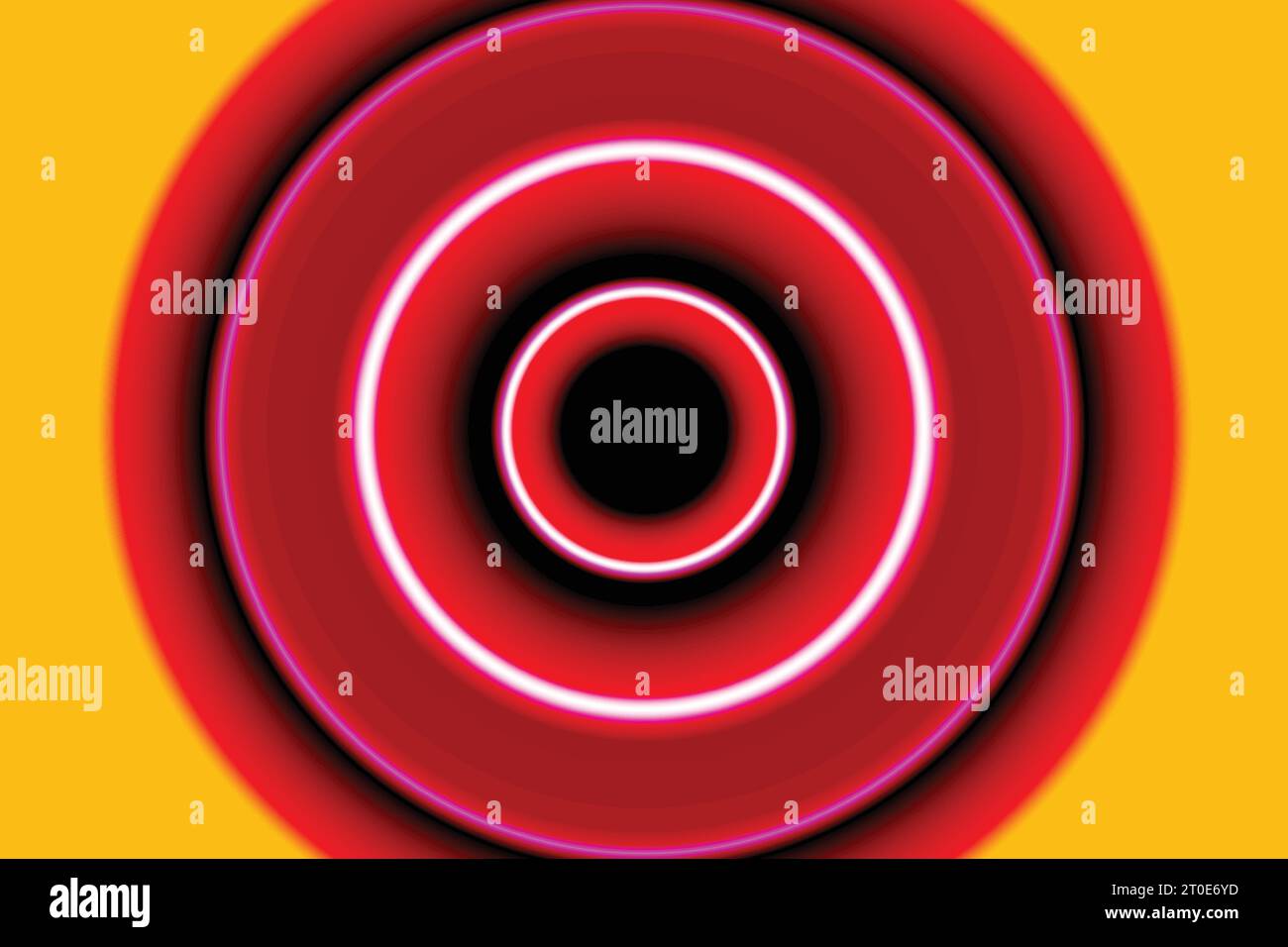 red color neon ellipse style vector background Stock Vector