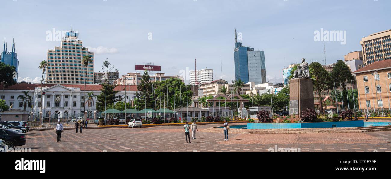 Kenya nairobi skyline downtown hi-res stock photography and images - Alamy