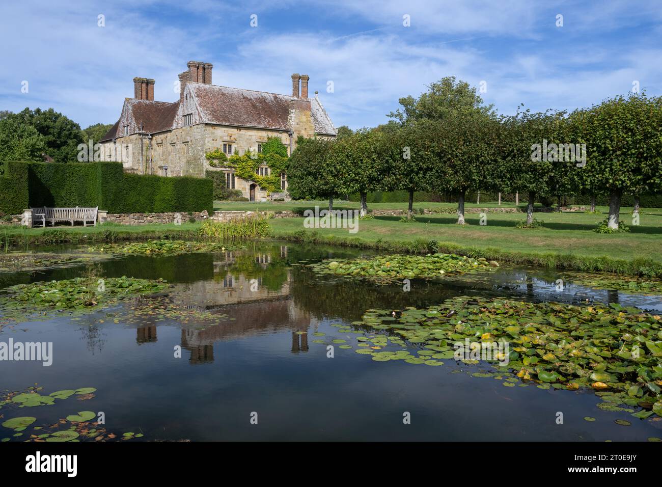 Bateman’s house & gardens, Burwash, Kent, UK, former home of Rudyard Kipling Stock Photo