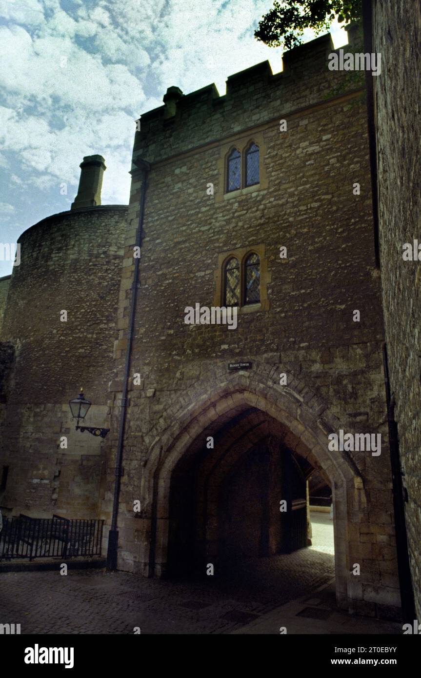 London England Tower Of London Bloody Tower Formerly the Garden Tower ...