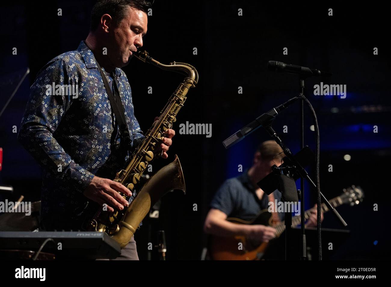 Brandon Allen Groove Band, Scarborough Jazz Festival 2023 Stock Photo
