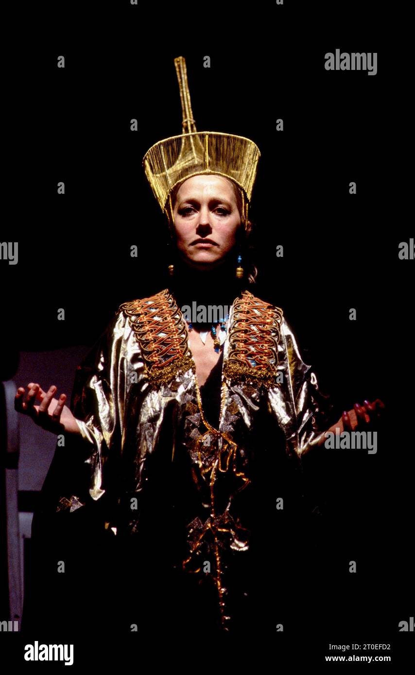 final scene, preparing to die: Helen Mirren (Cleopatra) in ANTONY AND ...