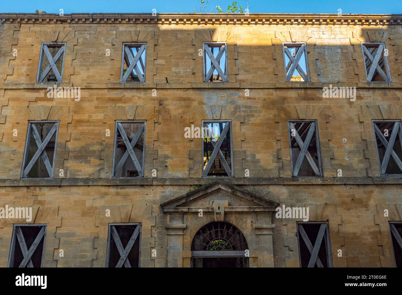 Old buildings in the citadel of Montmedy, Departement Meuse, Region Grand Est, France Stock Photo