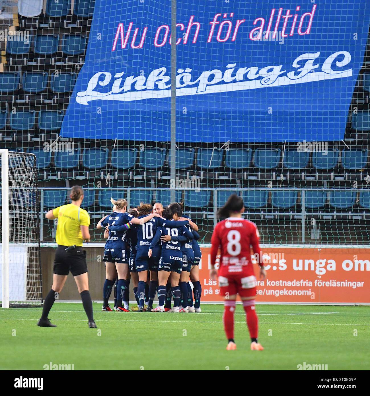 Linkoping, Sweden. 06th Oct, 2023. Bilborsen Arena, Linkoping, Sweden