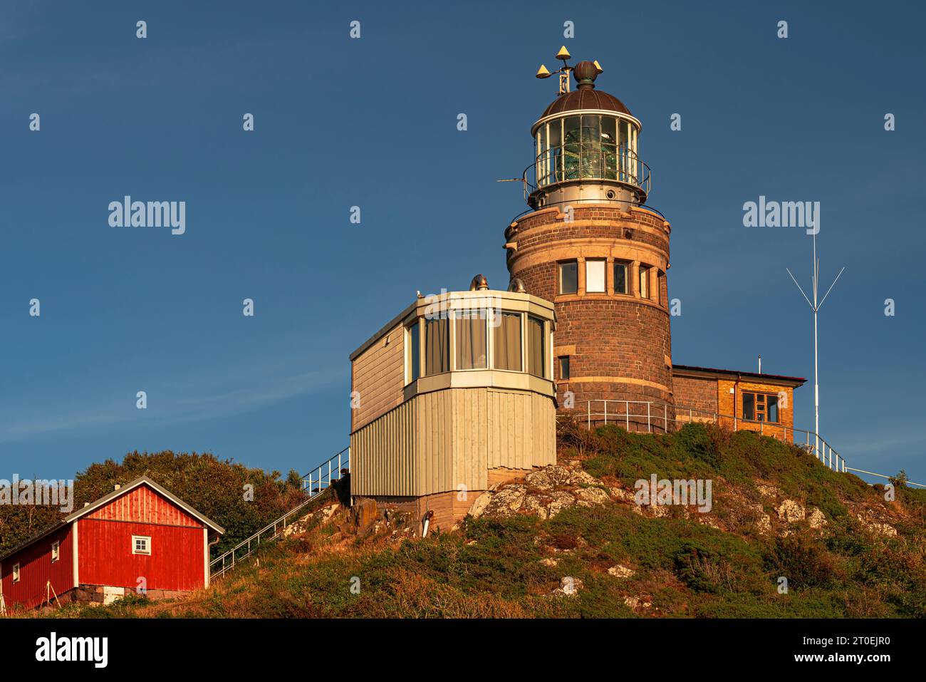 Kullaberg Fyr, Kullaberg nature reserve, Skane, southern Sweden Stock Photo
