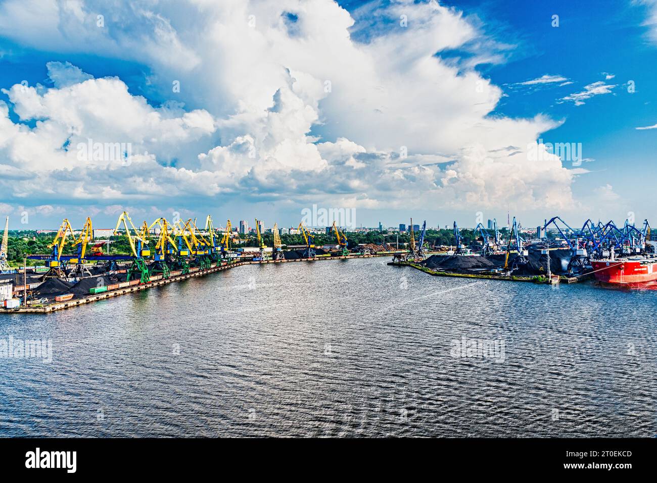 Port of riga hi-res stock photography and images - Alamy