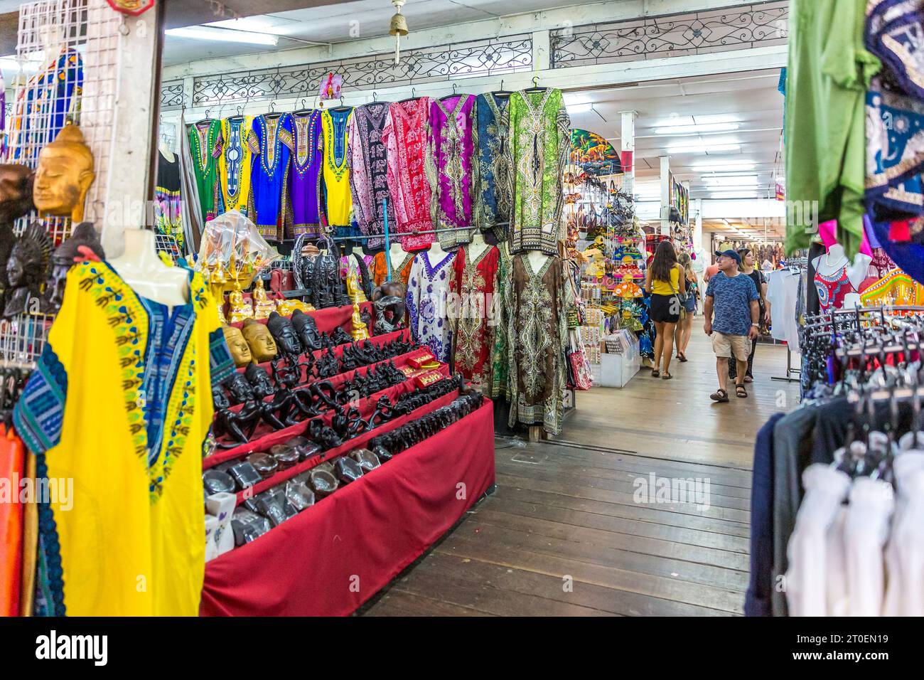 Bazaar with clothing and souvenir items hi-res stock photography and ...