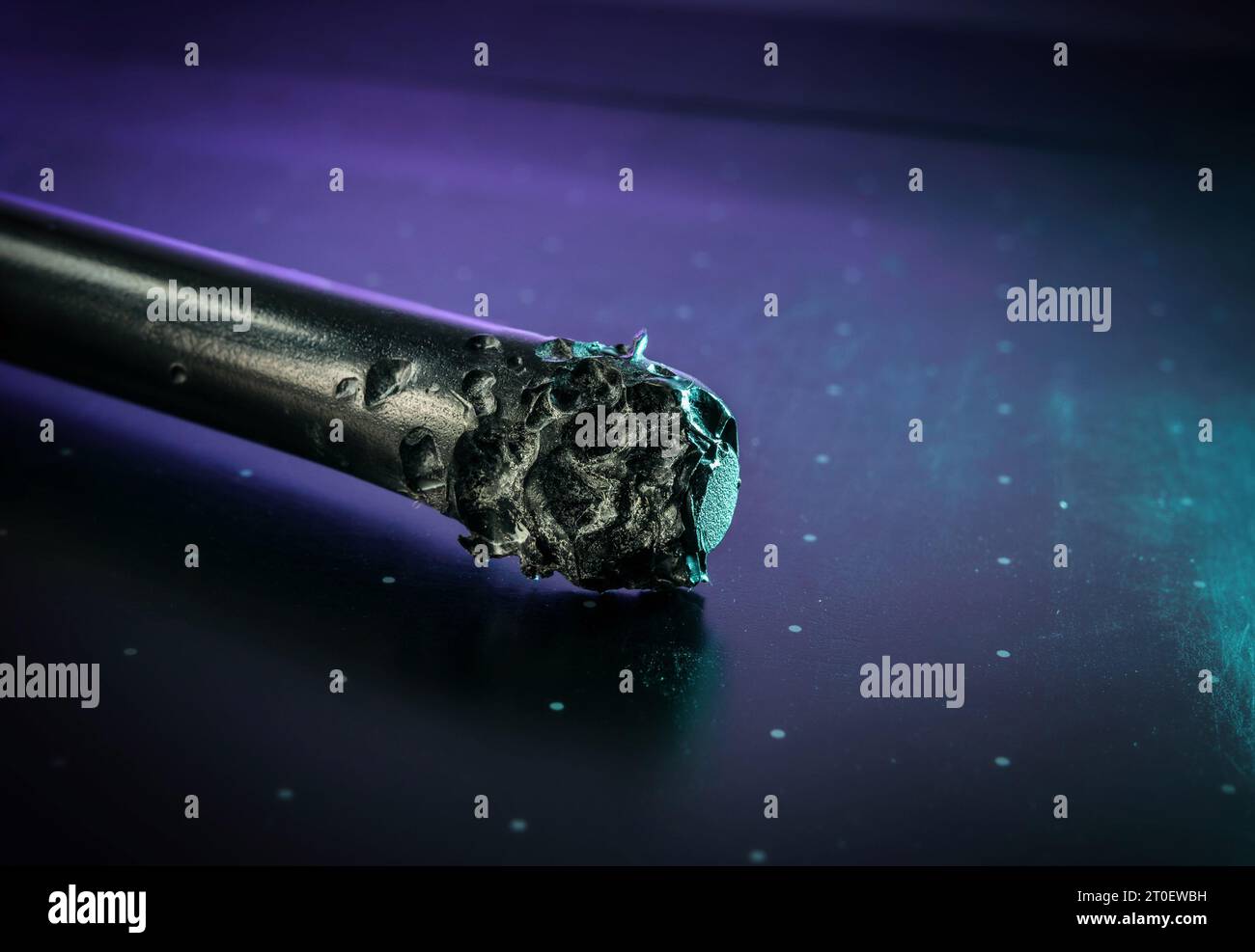 Chewed pen hi res stock photography and images Alamy