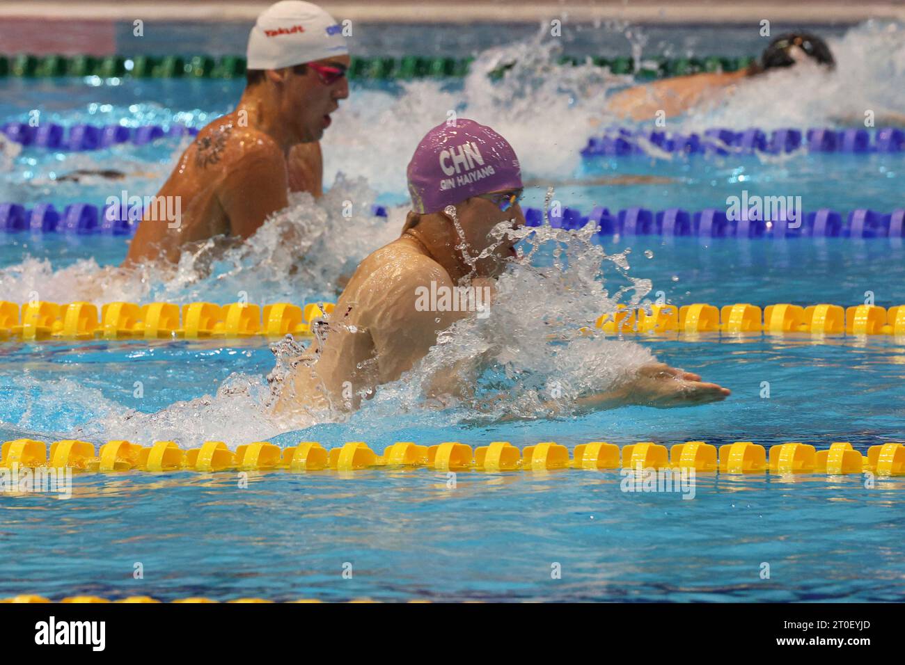 Berlin, Germany. 06th Oct, 2023. Swimming World Cup, 100 m