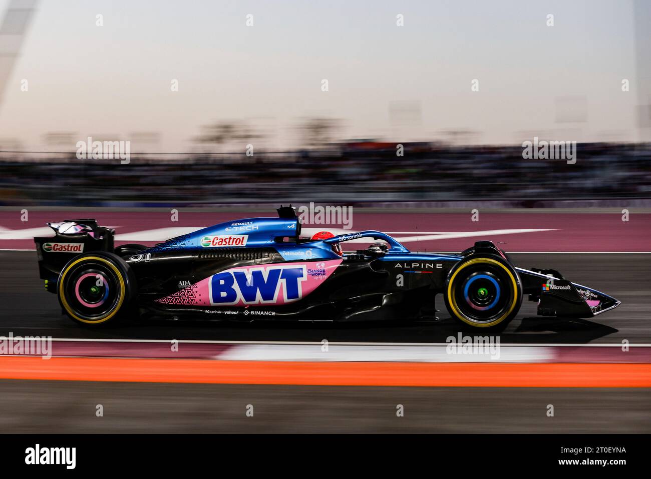Doha Qatar 6th Oct 2023 31 Esteban Ocon Fra Bwt Alpine F1 Team F1 Grand Prix Of Qatar Doha Qatar 6th Oct 2023 31 Esteban Ocon Fra Bwt Alpine F1 Team F1 Grand Prix Of Qatar
