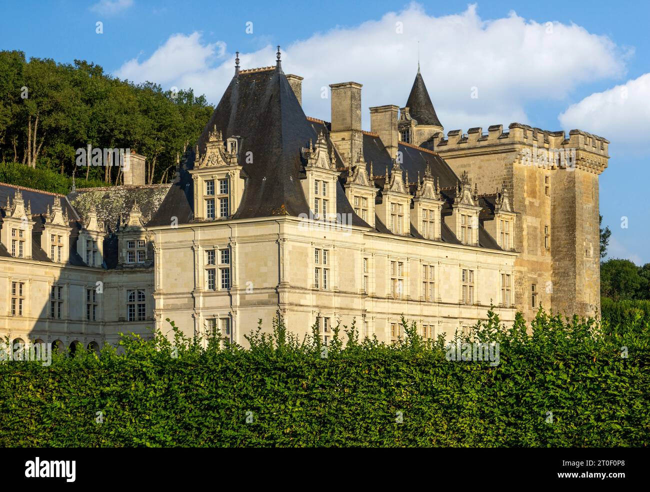Villandry Castle is located about 17 km west of the city of Tours. The