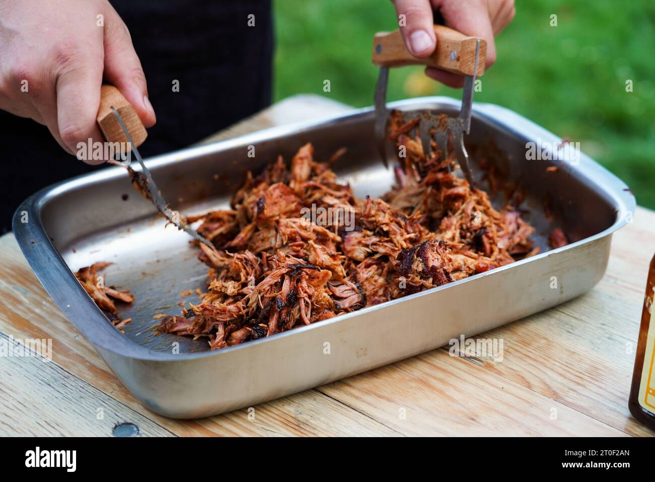 Pulled Pork Stock Photo