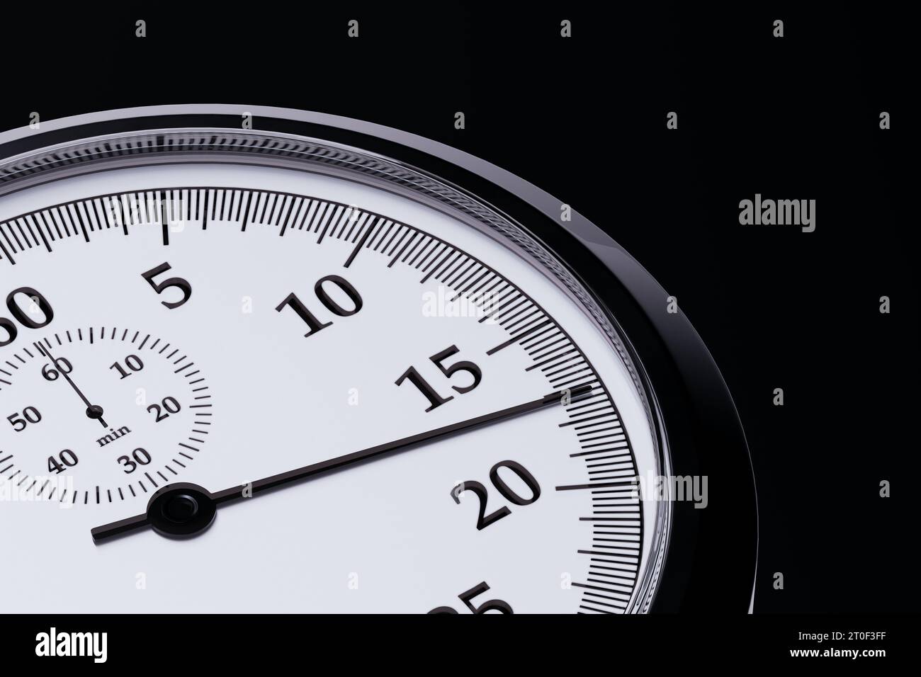 Seconds minutes stopwatch icon clock hi-res stock photography and images -  Alamy