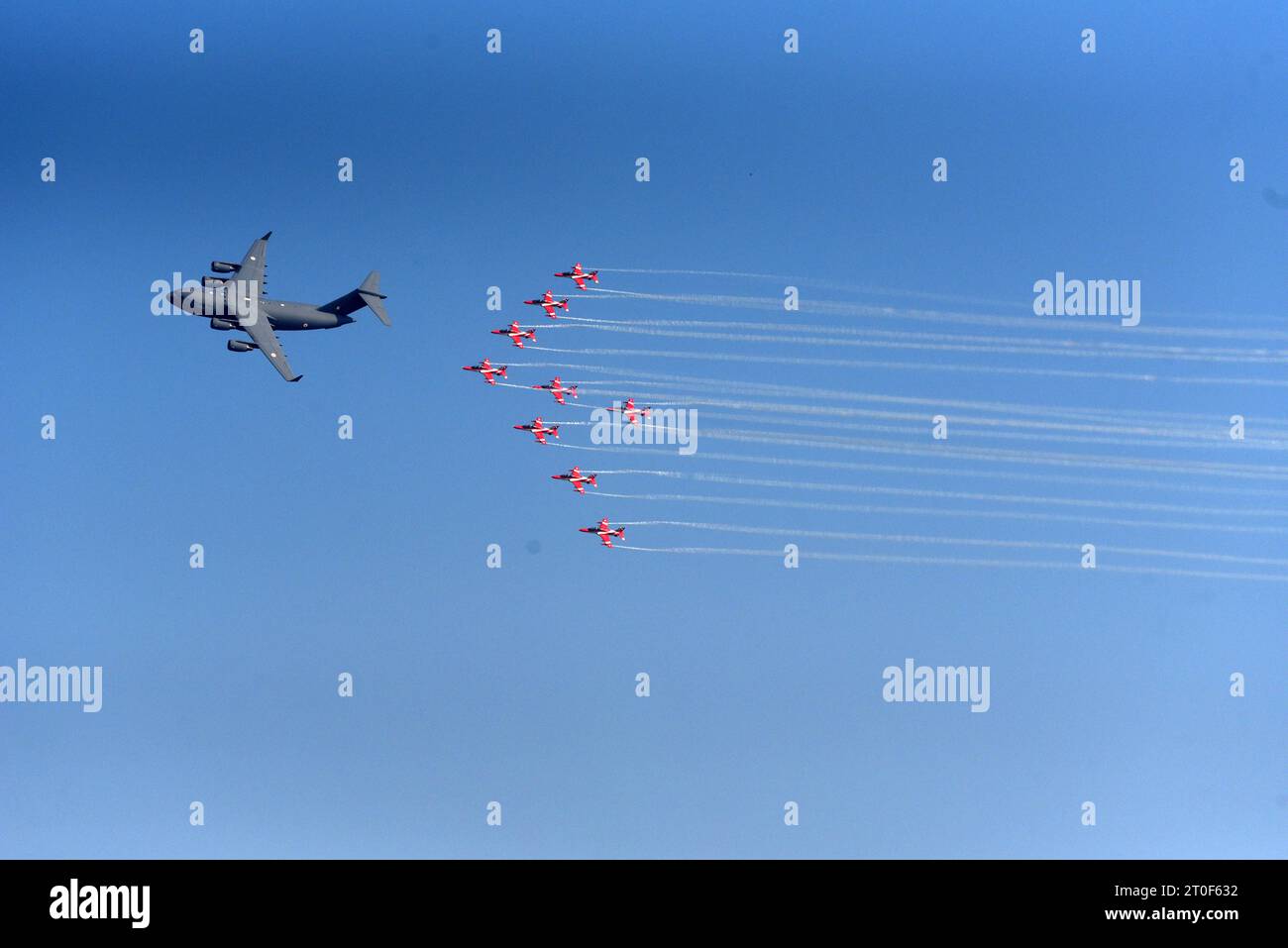 Prayagraj, Uttar Pradesh, India. 6th Oct, 2023. Indian Air Force Pilots ...
