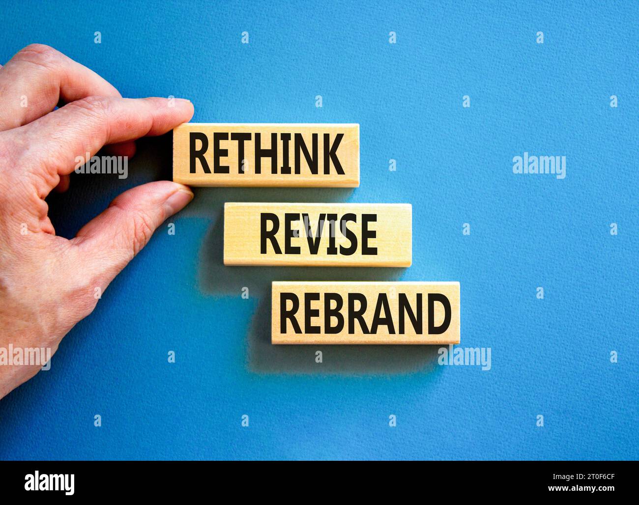 Rethink revise rebrand symbol. Concept word Rethink Revise Rebrand on ...
