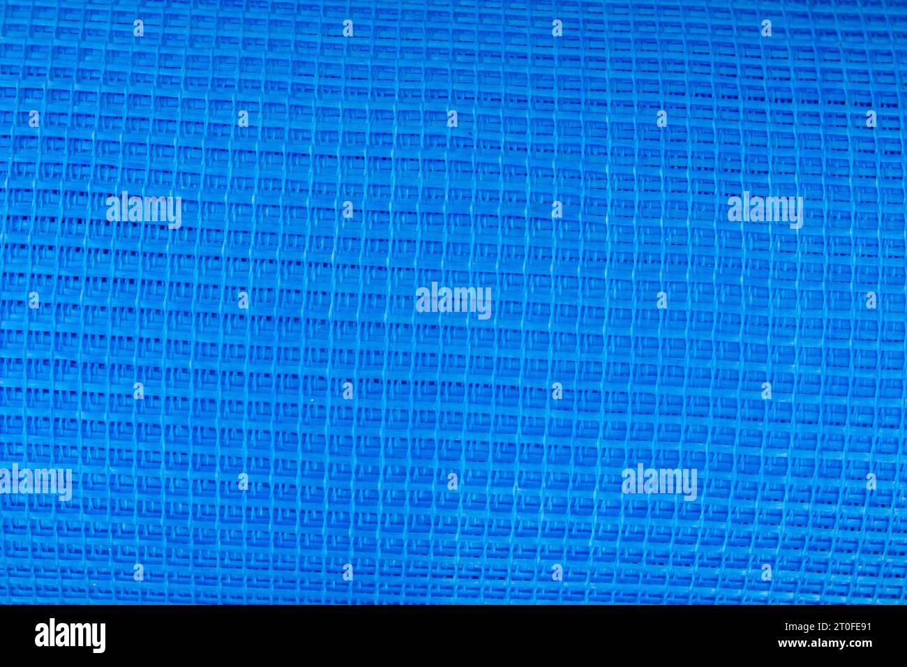 Grid for facade plaster blue close-up Stock Photo