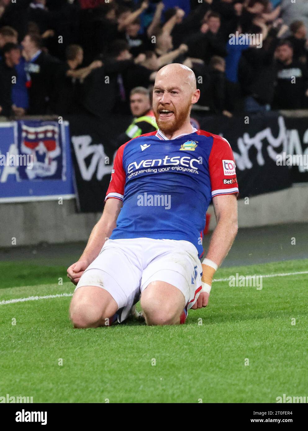Windsor Park, Belfast, Northern Ireland, UK. 06th Oct 2023. Sports
