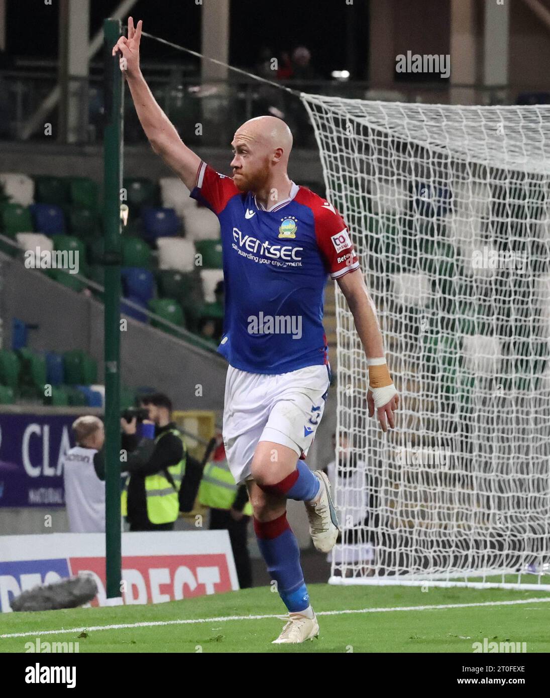 Windsor Park, Belfast, Northern Ireland, UK. 06th Oct 2023. Sports