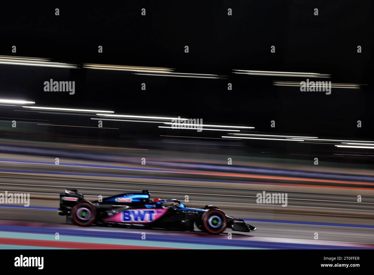 Doha Qatar 06th Oct 2023 Esteban Ocon Fra Alpine F1 Team A523 Formula 1 World Doha Qatar 06th Oct 2023 Esteban Ocon Fra Alpine F1 Team A523 Formula 1 World