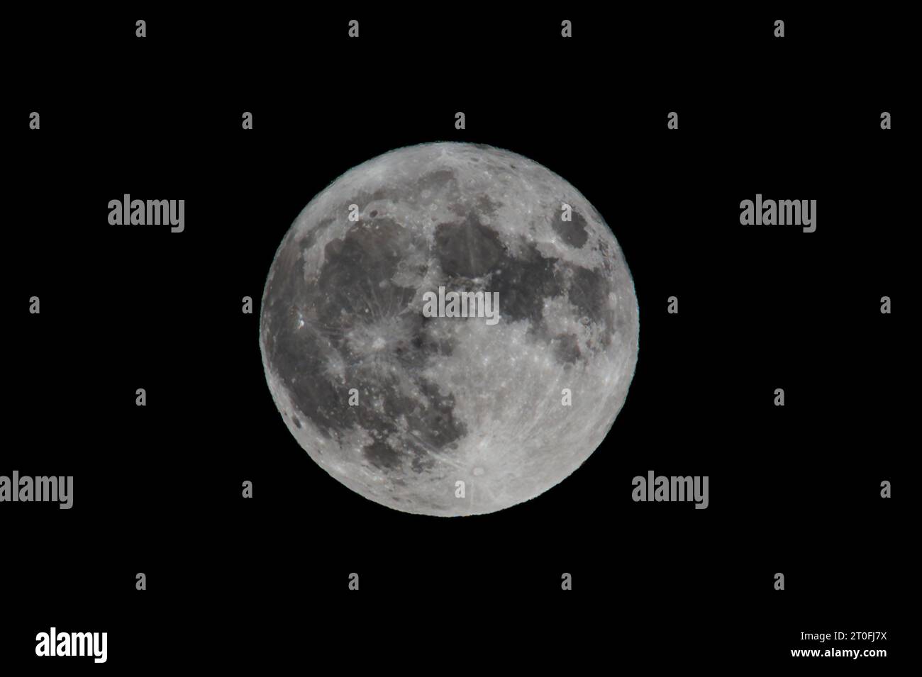 Full Moon Stock Photo