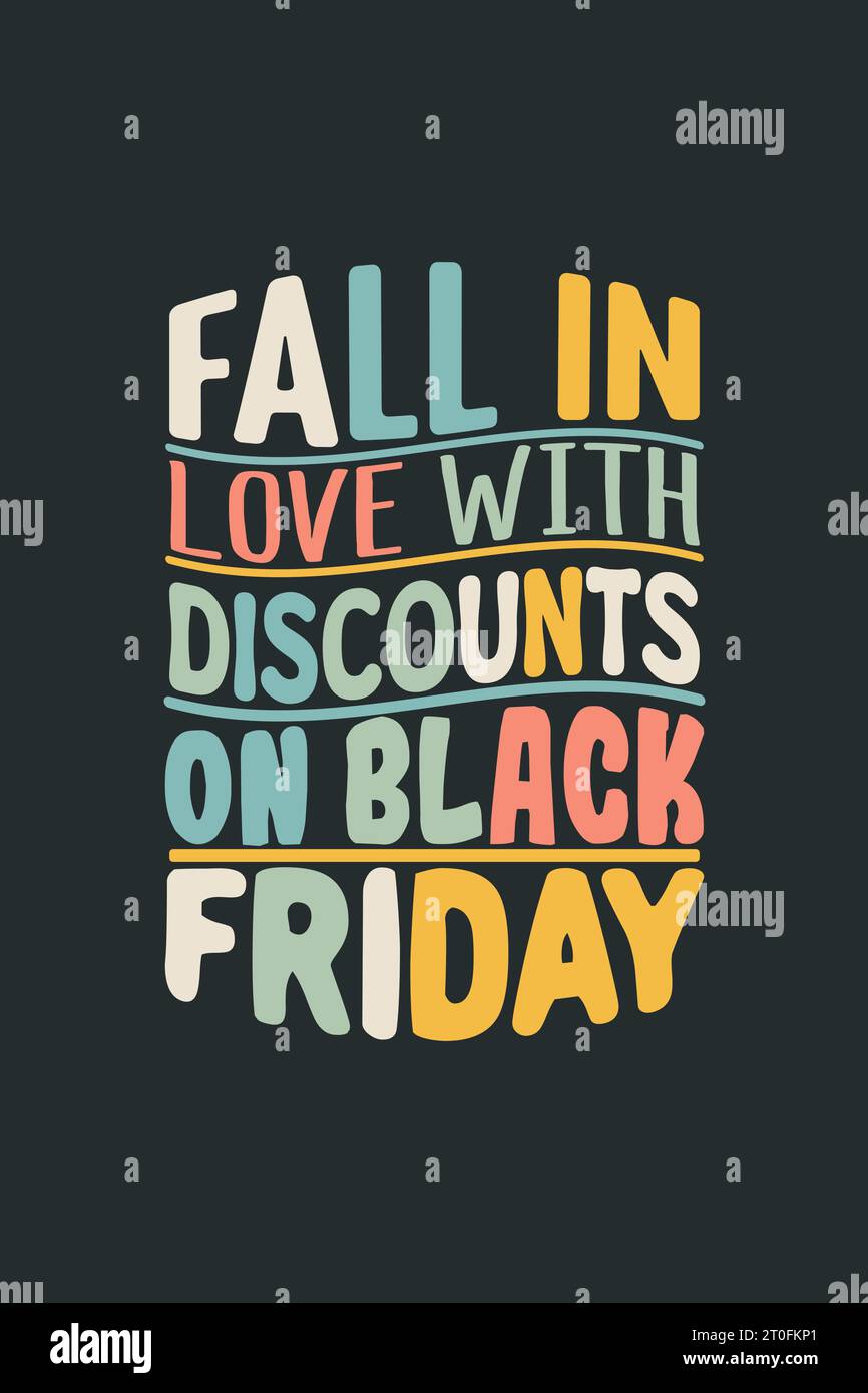vector black Friday vintage t shirt design template Stock Vector Image
