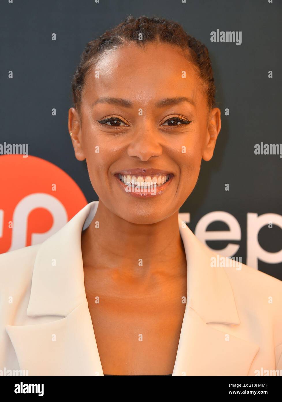 Melanie Liburd arrives at the Step Up Inspiration Awards Gala, Friday
