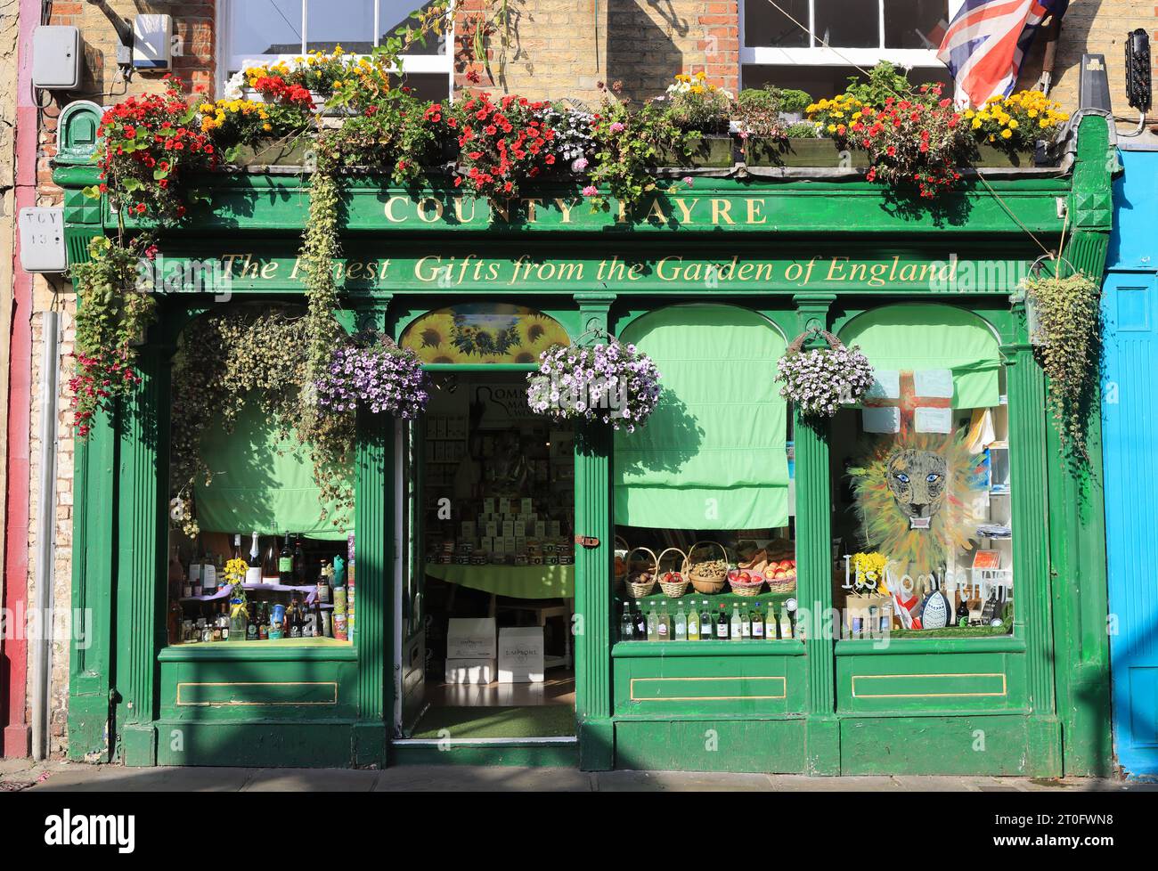 The colourful Creative Quarter on the Old High Street, in Folkestone