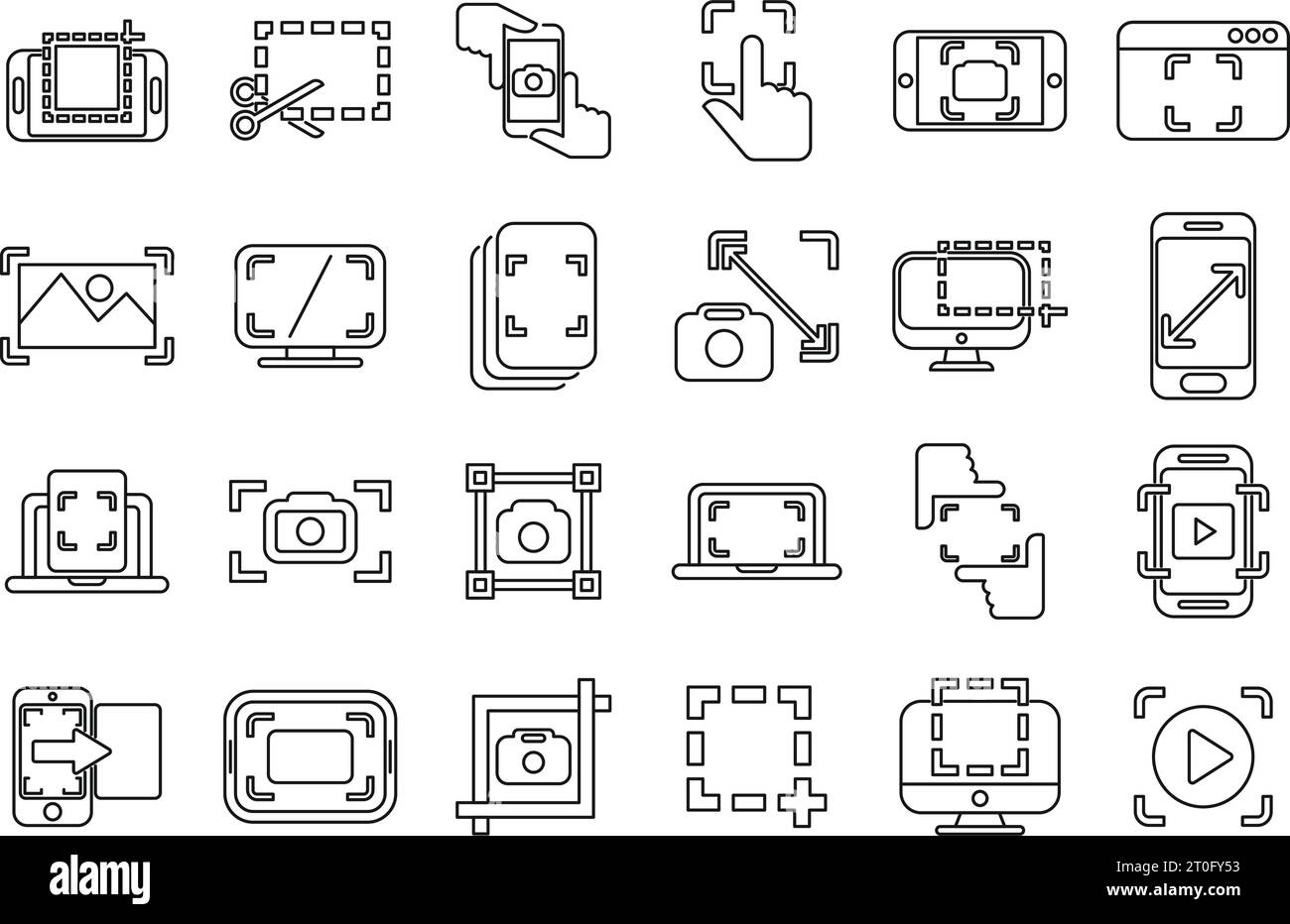 Film screenshot Stock Vector Images - Alamy