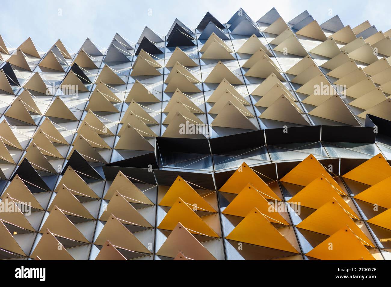 Royal Melbourne Institute of Technology building feature Stock Photo Alamy