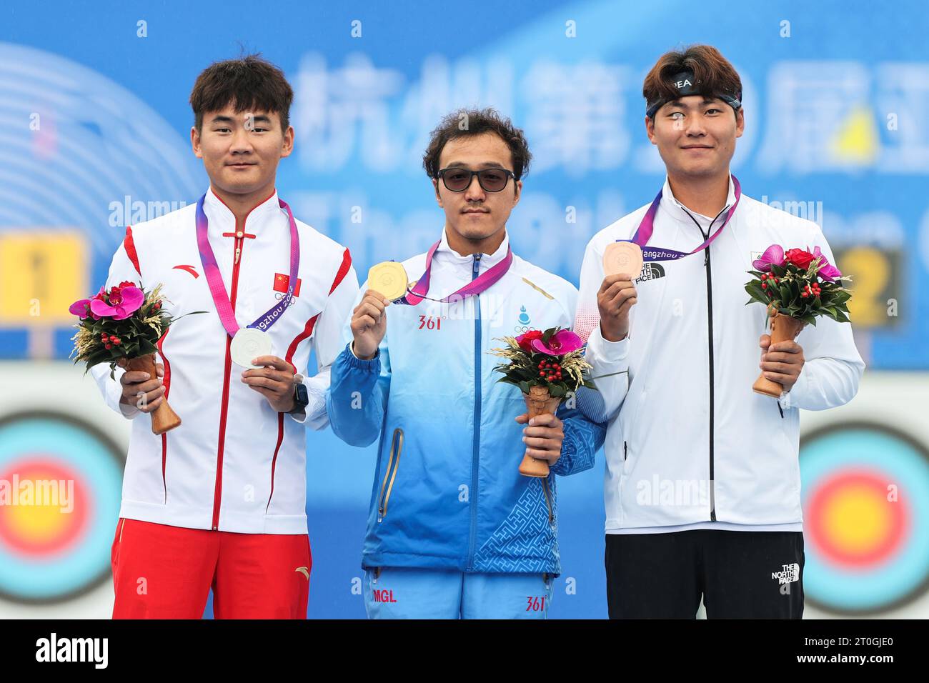 Hangzhou, China's Zhejiang Province. 7th Oct, 2023. Gold medalist ...