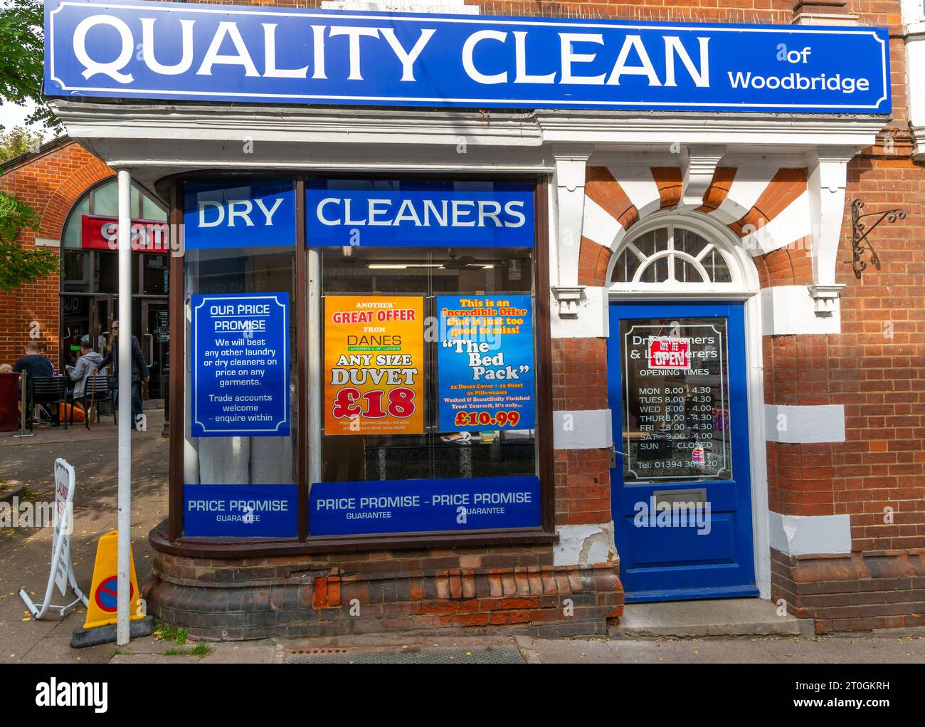 Shop cleaning service Quality Clean Dry Cleaners of Woodbridge, Suffolk