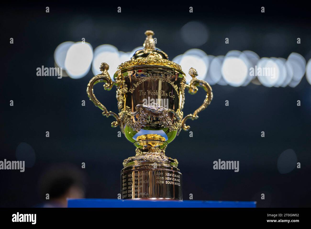 Sportfolio Rugby World Cup 23 Webb Ellis Cup Striped Rugger | Small