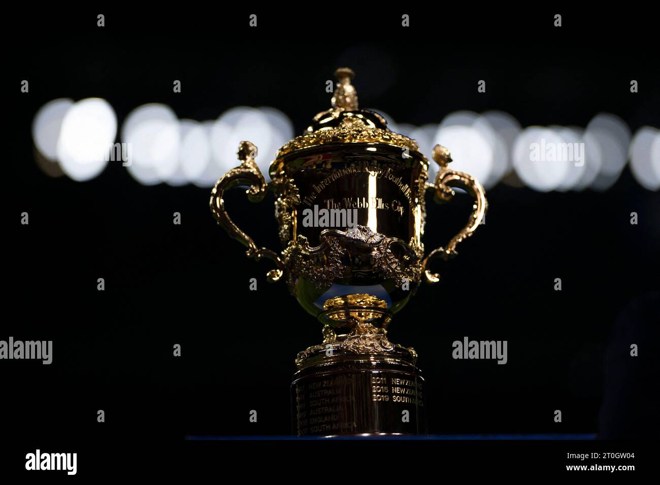 Sportfolio Rugby World Cup 23 Webb Ellis Cup Striped Rugger | Small