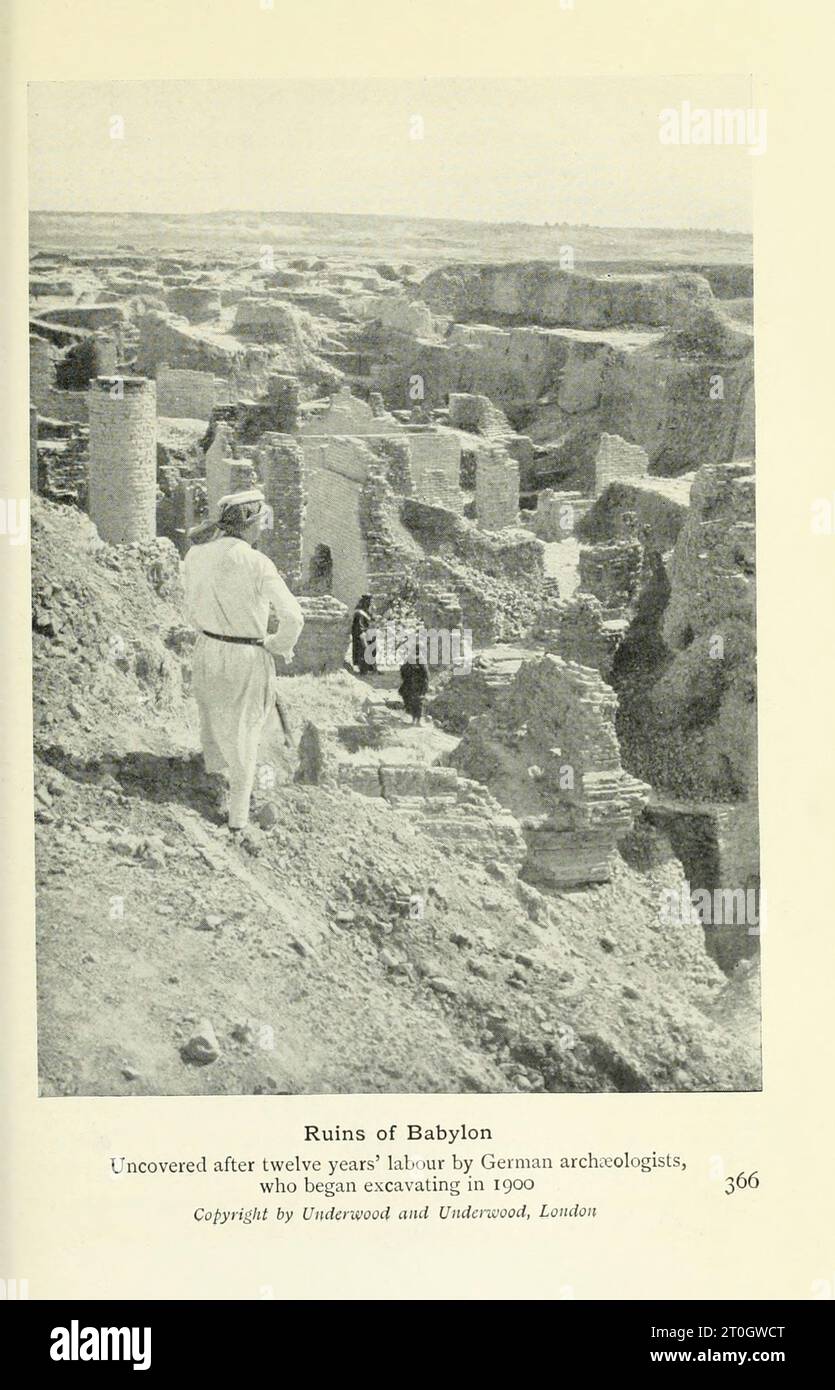Ruins of Babylon Stock Photo