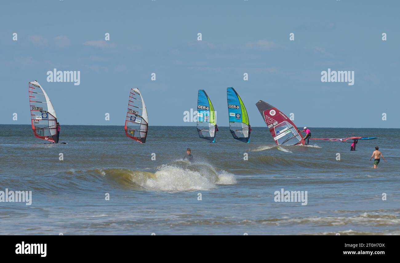 Nordsee, Windsurfer, Multivan Summer Opening Windsurf Cup 2023 ...