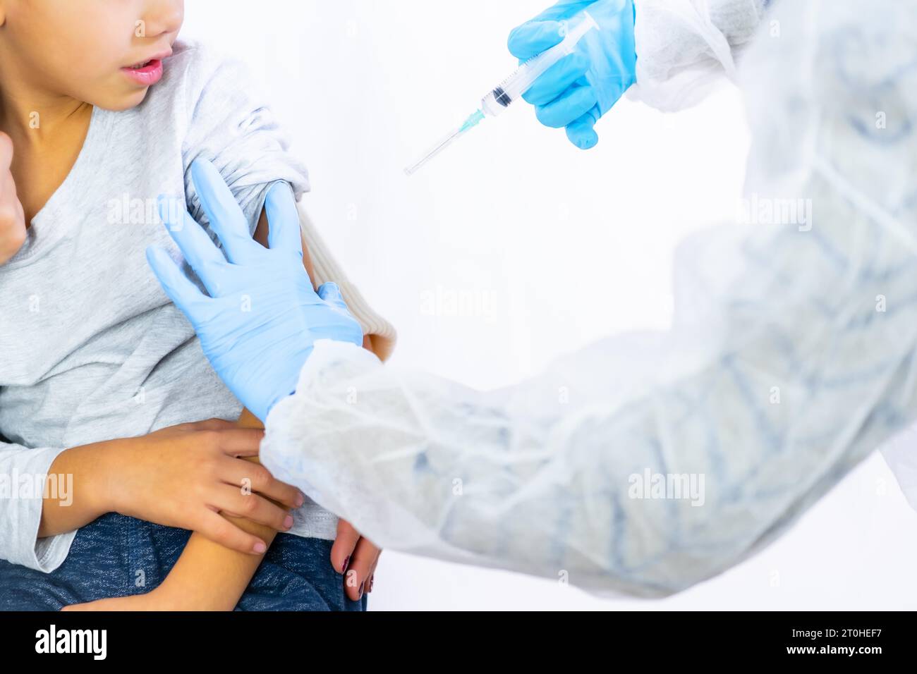 Child Injection Kit Female child injection hi-res stock photography and images - Alamy