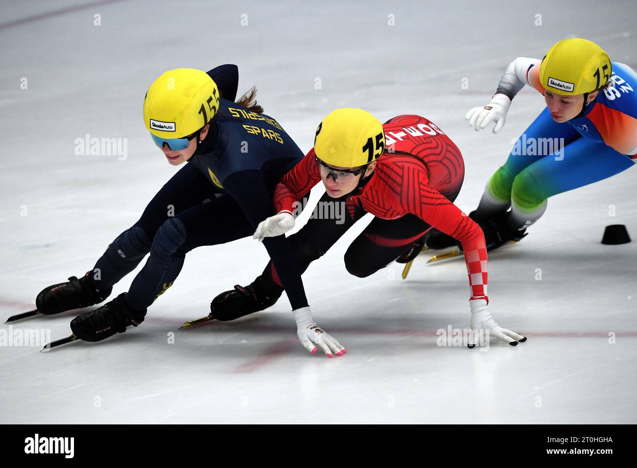 October 7, 2023, Benatky nad Jizerou, Czech Republic Speed skaters