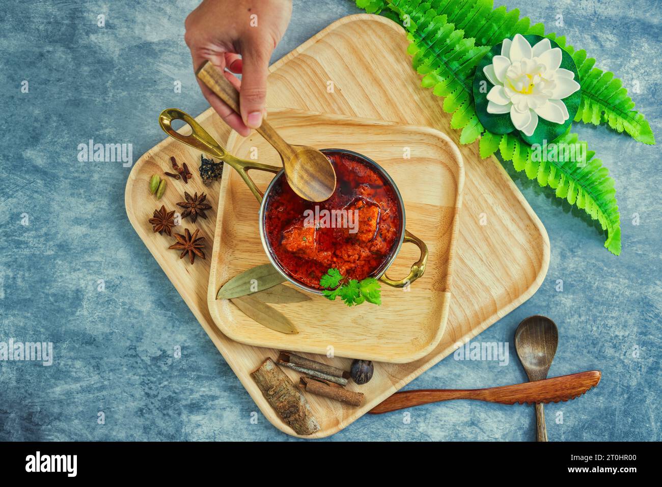 Indian mutton curry hi-res stock photography and images - Alamy